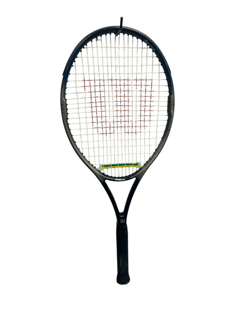 Vist Large View of Product Image Which is Used Wilson TEMPEST STRETCH Adult Tennis Racquet Grey 4 3/8"