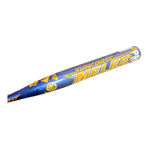 Vist Large View of Product Image Which is Used SUNCOAST MELEE PRO DIAMOND BB/SB Slowpitch Bat 34"