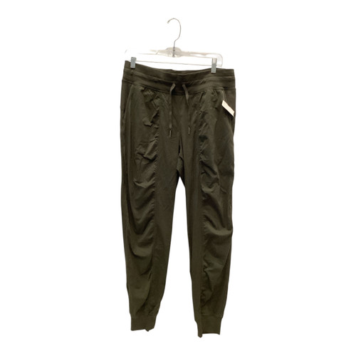 Vist Large View of Product Image Which is Lululemon Leggings Dark Green SM