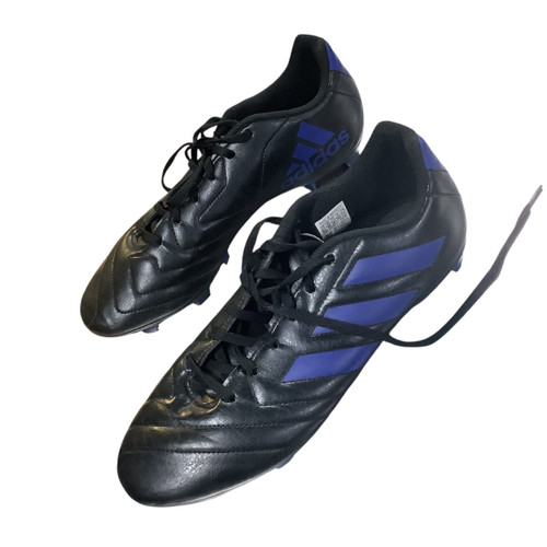 Vist Large View of Product Image Which is Used Adidas Soccer Cleats Black Senior 10.5