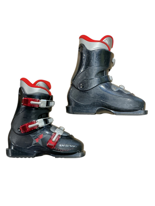 Vist Large View of Product Image Which is Used Salomon PERFORMA Boys DH Ski Boot None 225 MP - J04.5 - W5.5