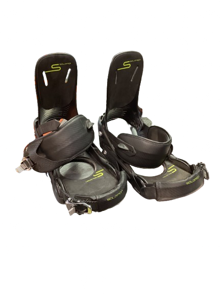 Vist Large View of Product Image Which is Used Salomon S FORCE Mens Binding Only Black LG