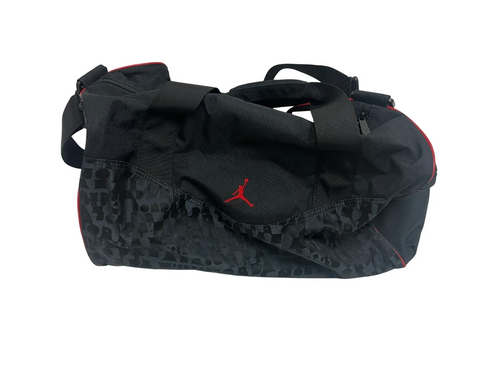 Vist Large View of Product Image Which is Used Jordan Small/Medium Black and Red Basketball Duffle Bag