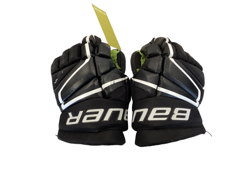 Vist Large View of Product Image Which is Used Bauer 3X VAPOR Intermediate Gloves Black 11"