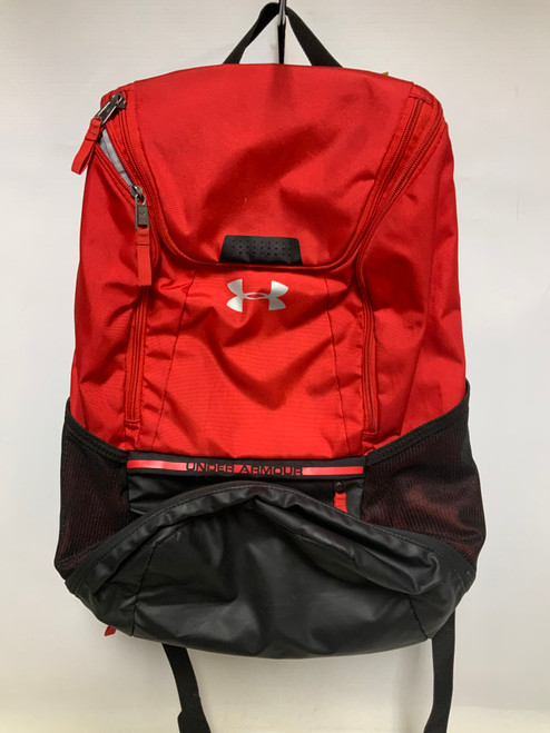Vist Large View of Product Image Which is Used Under Armour RED BACKPACK BBALL Basketball Other Red Senior
