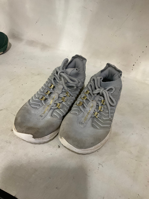 Vist Large View of Product Image Which is Used Under Armour TURF BASEBALL SHOES BB/SB Cleats Grey Senior 9