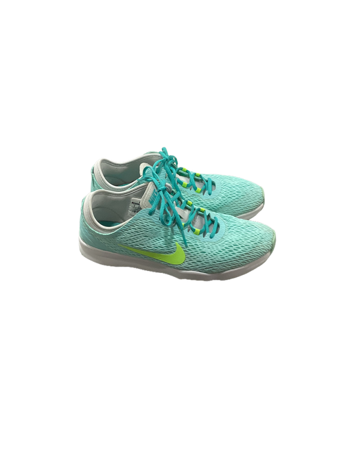 Vist Large View of Product Image Which is Used Nike TRAINING ZOOM FIT RUNNING WOMENS SHOES Running/X-Train Shoes W Sky Blue