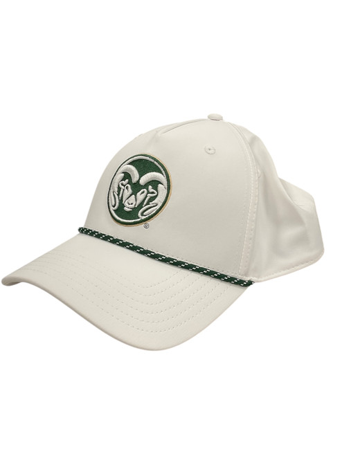 Vist Large View of Product Image Which is Used CSU Under Armour Mens Hat White