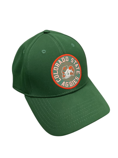 Vist Large View of Product Image Which is Used CSU Under Armour Mens Hat Green