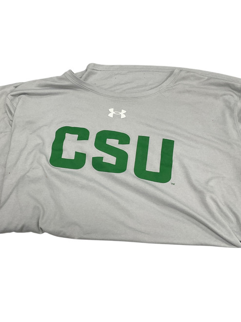 Vist Large View of Product Image Which is Used CSU Under Armour Long Sleeve T-Shirt  Grey 2X