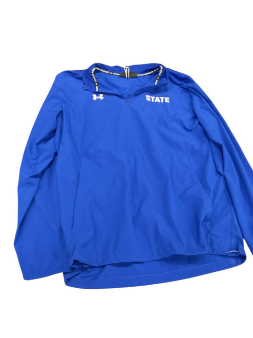 Vist Large View of Product Image Which is Used CSU Under Armour 1/4Zip Shirt Royal Blue 2X