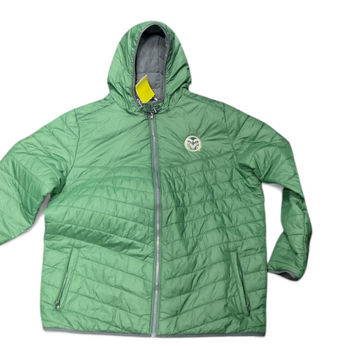 Vist Large View of Product Image Which is Used CSU Under Armour Outerwear Puffer Jacket M Green 2X