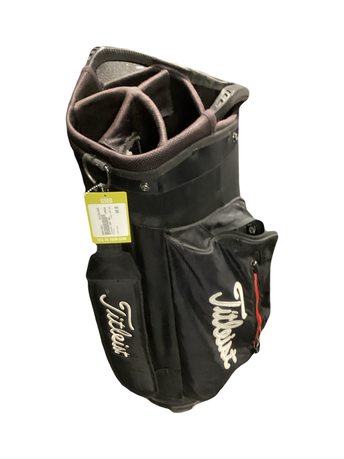 Vist Large View of Product Image Which is Used Titleist CART BAG Mens Cart Bag Black