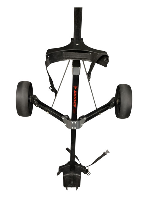 Vist Large View of Product Image Which is Used Dunlop LIGHTWEIGHT PUSH CART Golf Cart 2 Wheel