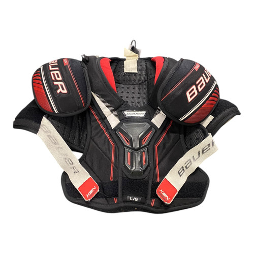 Vist Large View of Product Image Which is Used Bauer Junior Shoulder Pads LG