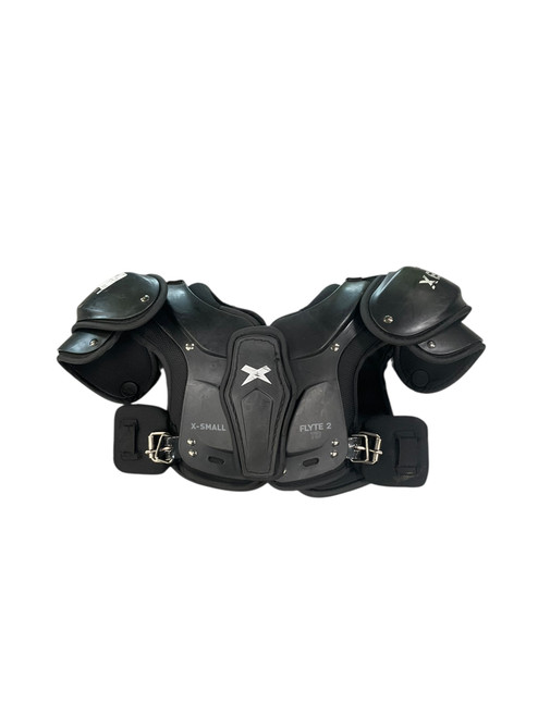 Vist Large View of Product Image Which is Used Xenith FLYTE 2 FB Shoulder Pads Black XS