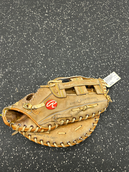 Vist Large View of Product Image Which is Used Rawlings RFM9 BB/SB First Base RH Throw Brown 13"