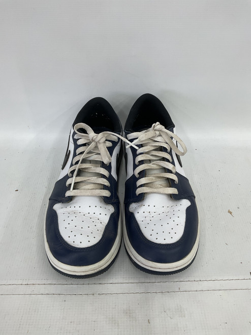 Vist Large View of Product Image Which is Used Nike Mens Golf Shoes White/Black/Navy Senior 10