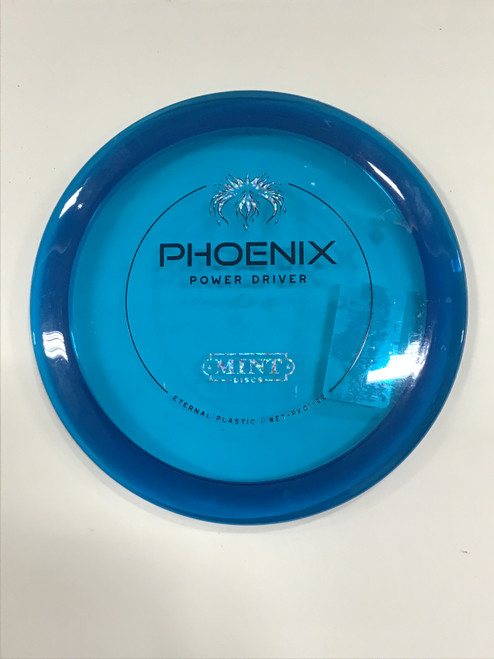 Vist Large View of Product Image Which is Used Mint ETERNAL PHOENIX Disc Golf Driver Royal Blue 173g