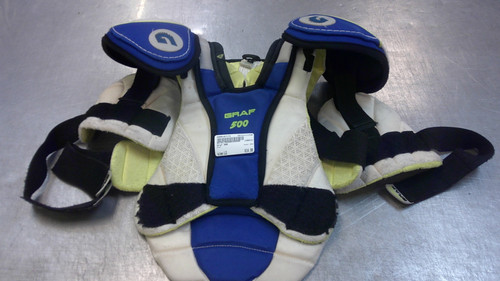 Vist Large View of Product Image Which is Used Graf 500 Junior Shoulder Pads LG
