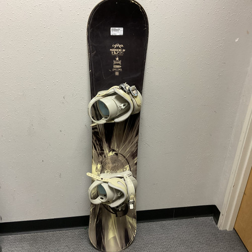 Vist Large View of Product Image Which is Used Lamar MISSION JR Boys Board/Binding Black 142 cm