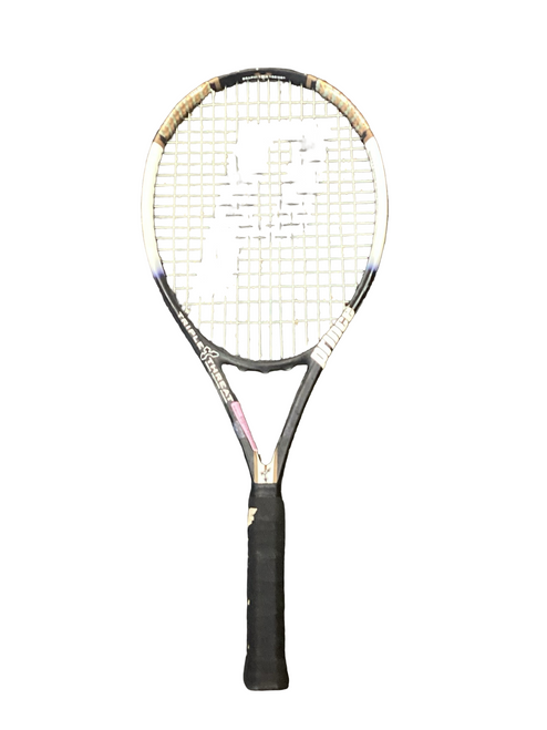 Vist Large View of Product Image Which is Used Prince TRIPLE THREAT Adult Tennis Racquet Black 4"