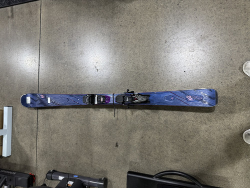 Vist Large View of Product Image Which is Used K2 ENDLESS LUV Womens DH Ski/Binding Navy Blue 153 cm