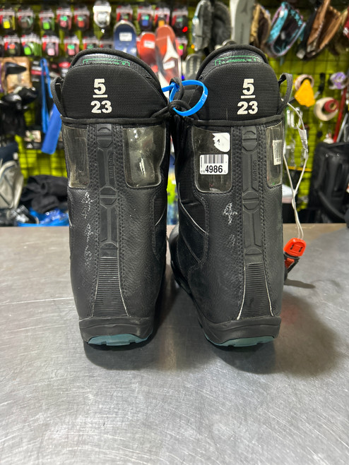 Vist Large View of Product Image Which is Used Burton YOUTH PROGRESSIOIN BOA Boys Snowboard Boots Black Junior 05
