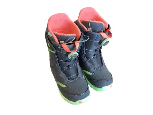 Vist Large View of Product Image Which is Used Burton STARSTRUCK BOA Womens Snowboard Boots Grey Senior 7