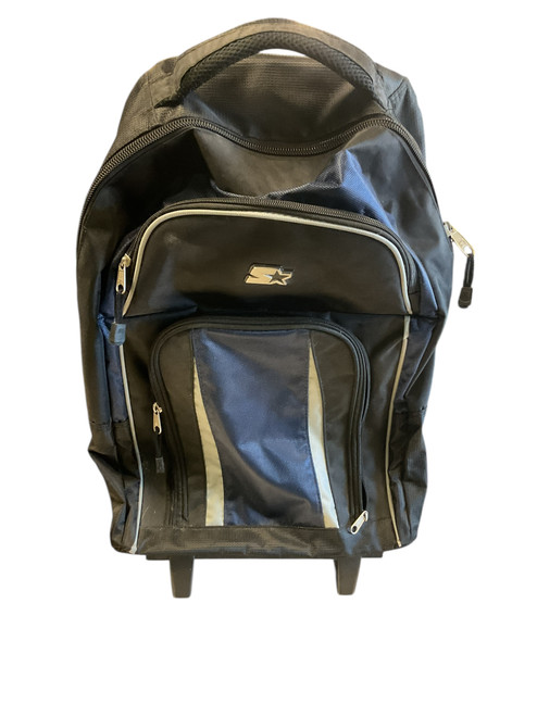 Vist Large View of Product Image Which is Used STARTER WHEELED BAG BB/SB Player Wheeled Bag Navy Blue