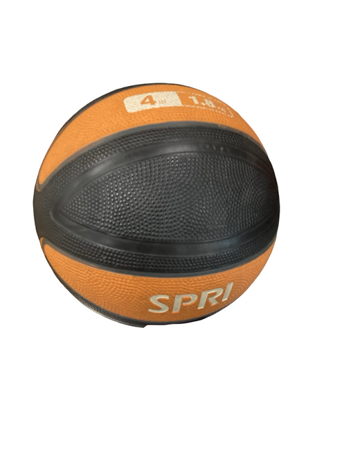 Vist Large View of Product Image Which is Used SPRI Medicine Ball Orange 4 lb