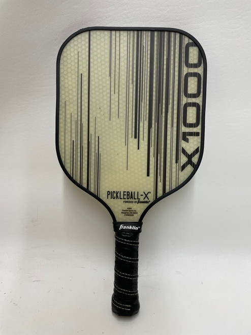 Vist Large View of Product Image Which is Used Franklin X1000 Pickleball Racquet White