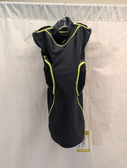 Vist Large View of Product Image Which is Used CHAMPRO PADDED SHIRT Youth Black LG