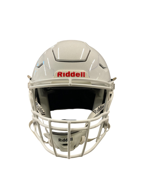 Vist Large View of Product Image Which is Used Riddell RIDDELL SPEEDFLEX LRG WHT HELMET FB Helmet White LG