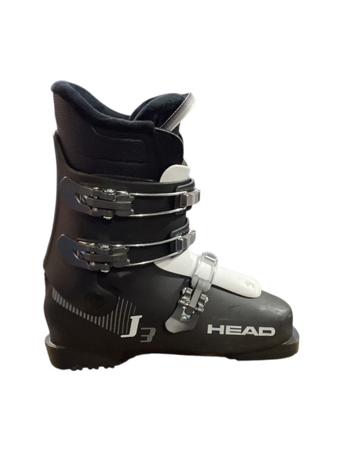Vist Large View of Product Image Which is Used Head J3 Boys DH Ski Boot Black 255 MP - M07.5 - W08.5