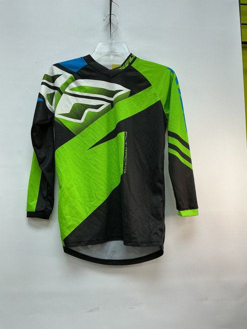 Vist Large View of Product Image Which is Used Youth Top Green LG