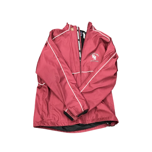 Vist Large View of Product Image Which is Used Warrior WINTERS MILL LAX WINDBREAKER Lacrosse Top A Maroon XL
