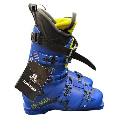 Vist Large View of Product Image Which is Used Salomon S/MAX 130 CARBON SZ 28.0 Mens DH Ski Boot Royal Blue 280 MP - M10 - W11