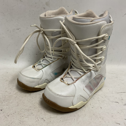 Vist Large View of Product Image Which is Used Morrow SKY Womens Snowboard Boots White Senior 7