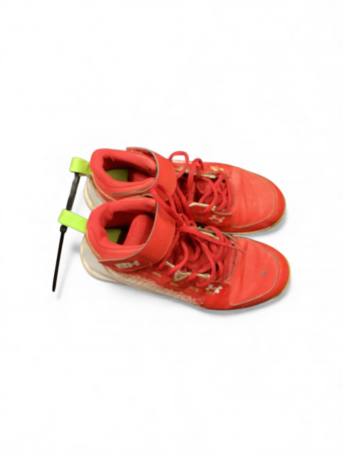 Vist Large View of Product Image Which is Used Under Armour BH BB CLEAT BB/SB Cleats Red Junior 05