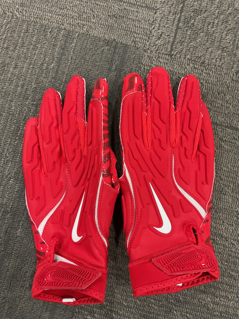 Vist Large View of Product Image Which is Used Nike NIKE FOOTBALL GLOVES FB Gloves Red XL