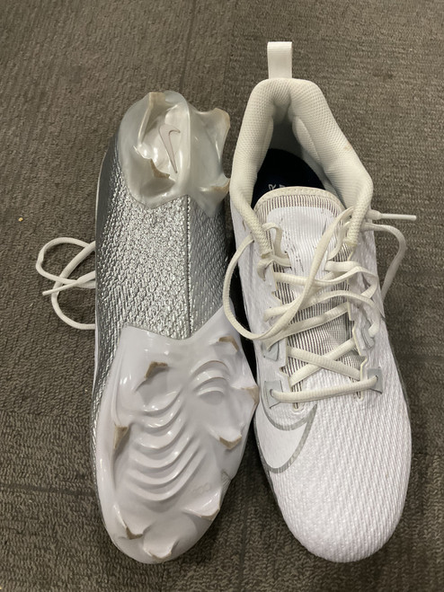 Vist Large View of Product Image Which is Used Nike Adult FB Cleats Grey Senior 11.5