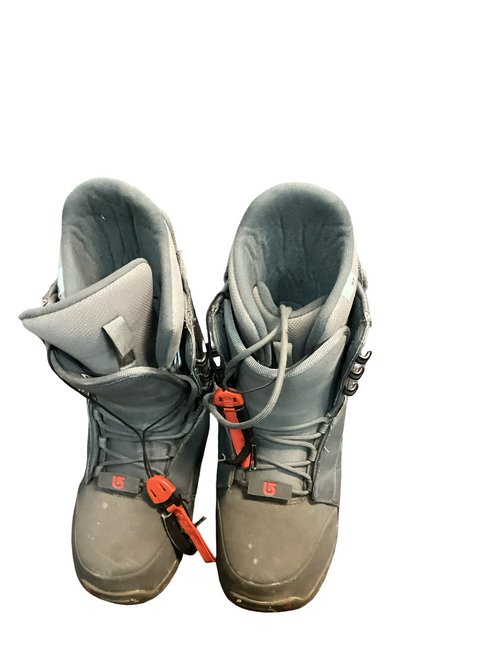 Vist Large View of Product Image Which is Used Burton IMPRINT 1 Mens Snowboard Boots Grey Senior 10