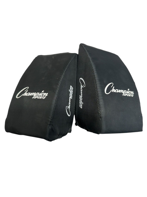 Vist Large View of Product Image Which is Used Champion Sports LGKSY BB/SB Catchers Knee Savers Black Youth