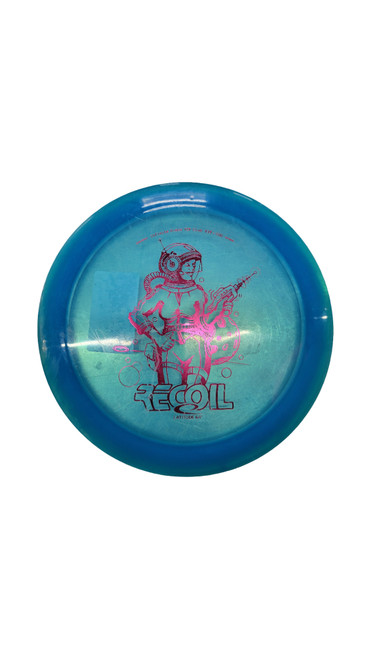 Vist Large View of Product Image Which is Used Latitude 64 RECOIL Disc Golf Driver Carolina Blue