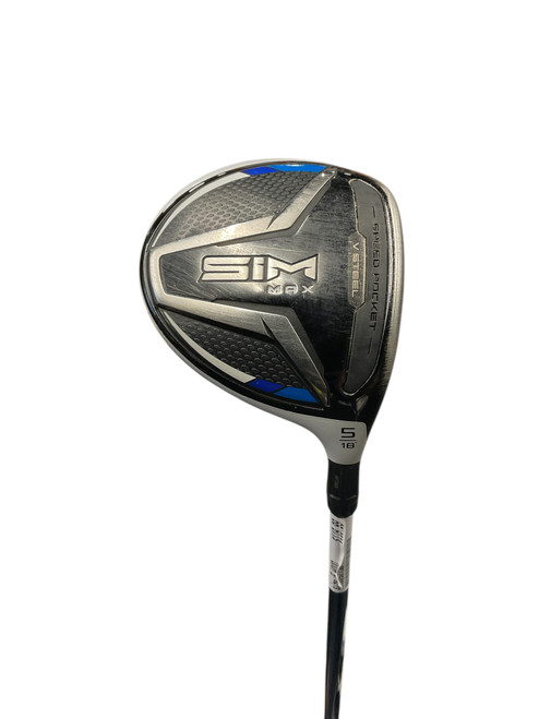 Vist Large View of Product Image Which is Used Taylormade TAYLORMADE SIM MAX RH 5 WOOD Mens Fairway Wood RH 5 Wood