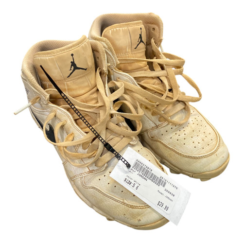 Vist Large View of Product Image Which is Used Air JORDAN BB/SB Cleats White Senior 6