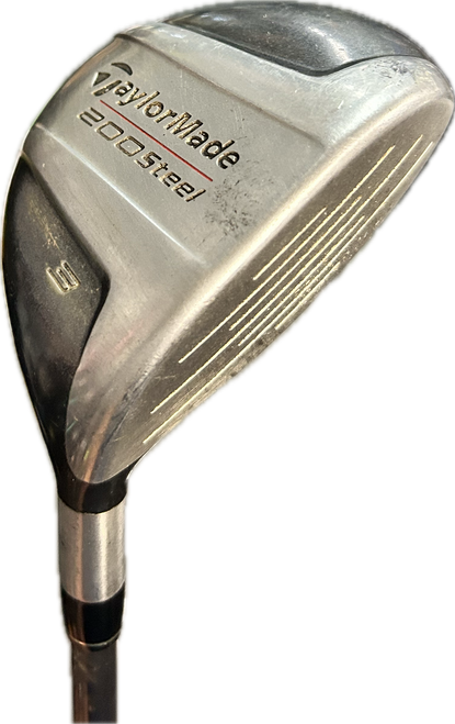 Vist Large View of Product Image Which is Used Taylormade 200 STEEL Mens Fairway Wood RH 3 Wood