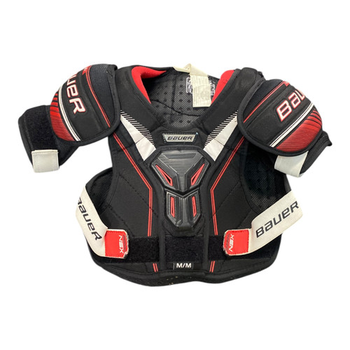 Vist Large View of Product Image Which is Used Bauer NSX SP Junior Shoulder Pads MD