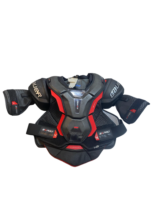 Vist Large View of Product Image Which is Used Bauer 3XPRO Senior Shoulder Pads MD